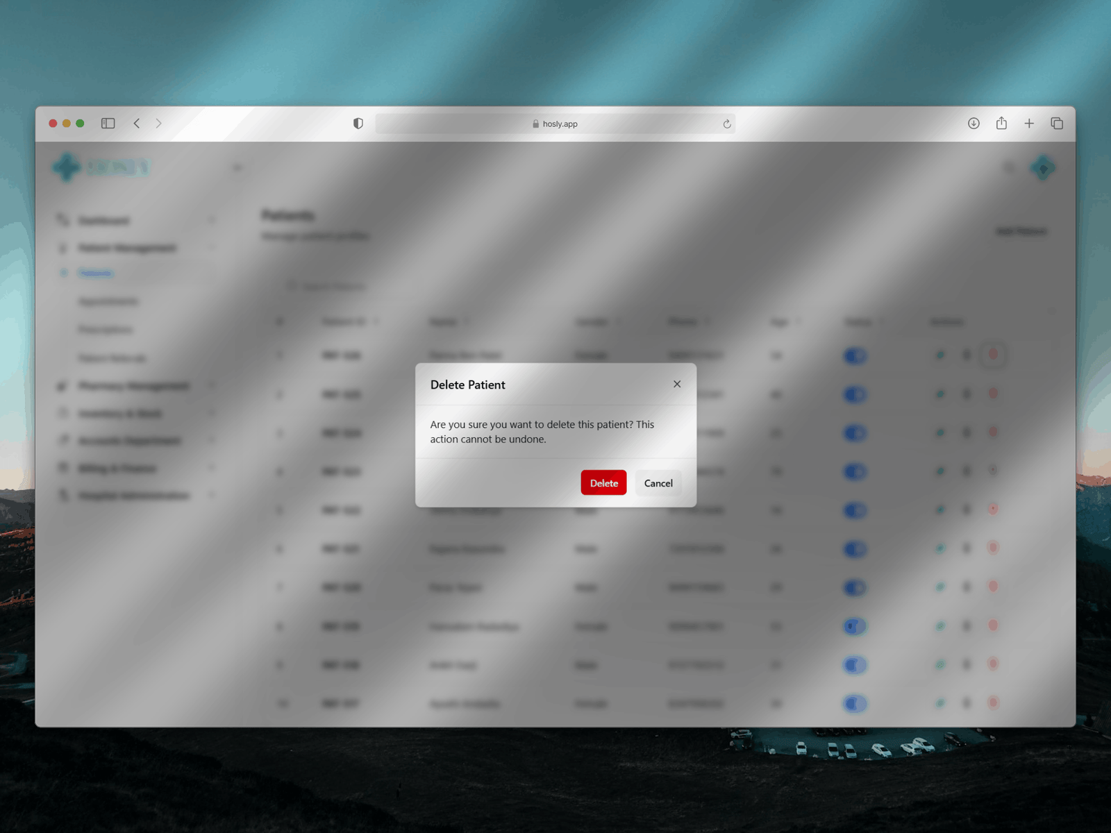 Hosly – Hospital Management System