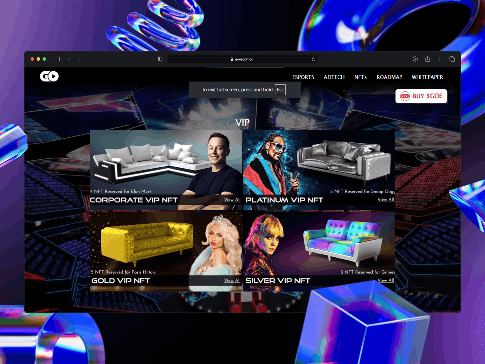 Go Esports - WATCH AND EARN