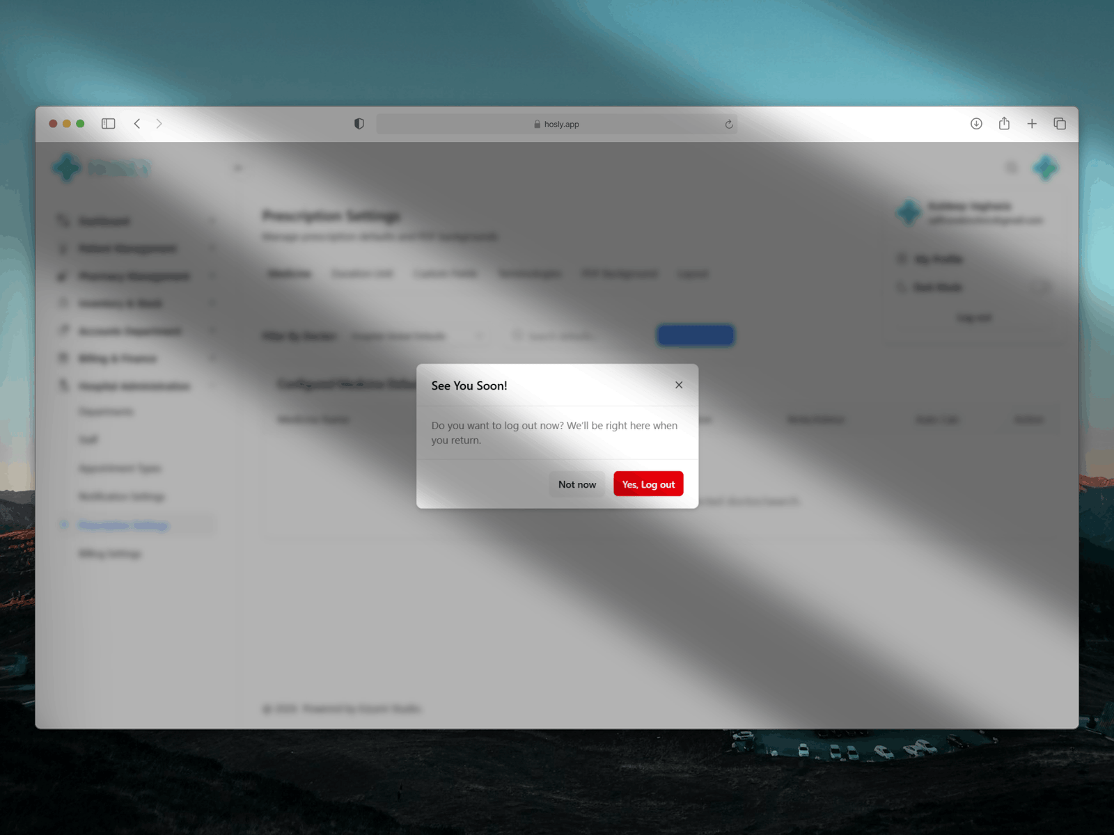 Hosly – Hospital Management System