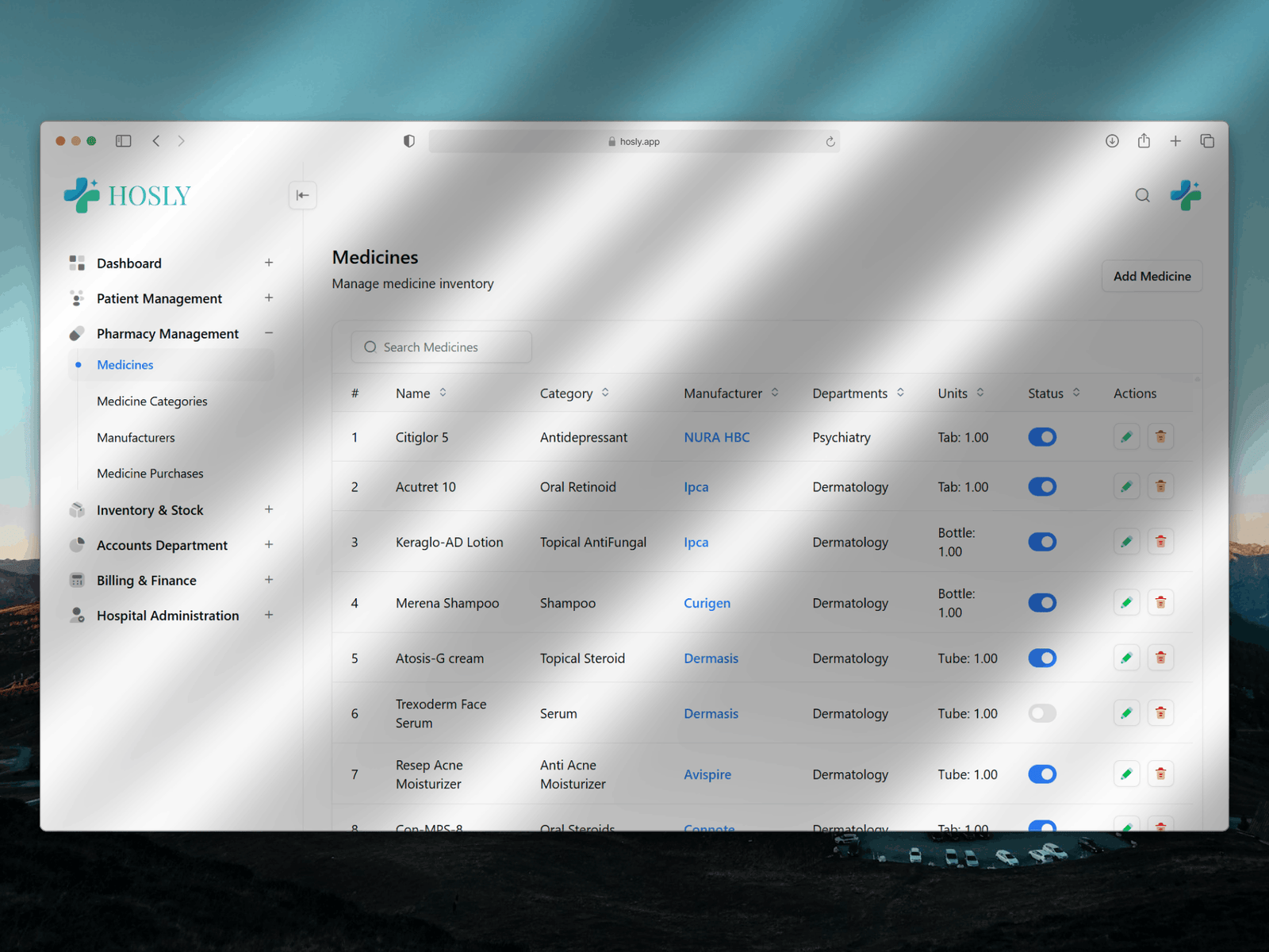 Hosly – Hospital Management System