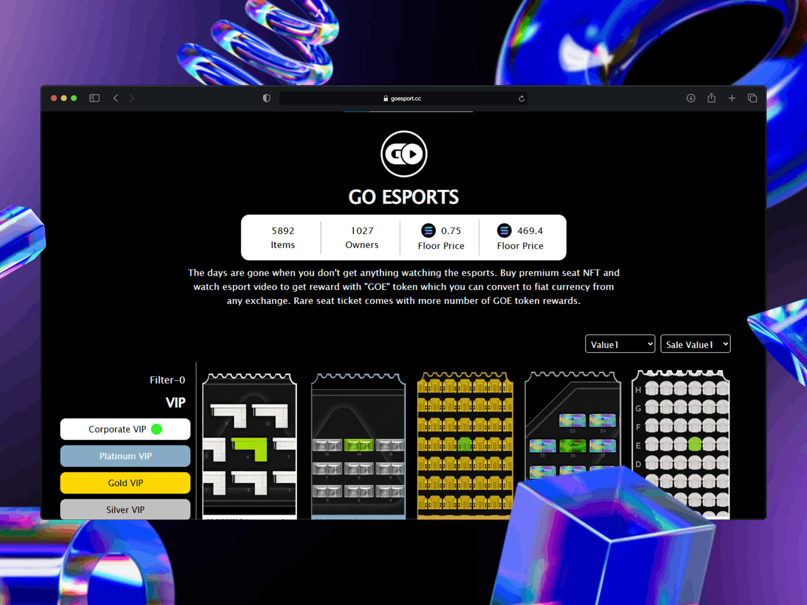 Go Esports - WATCH AND EARN
